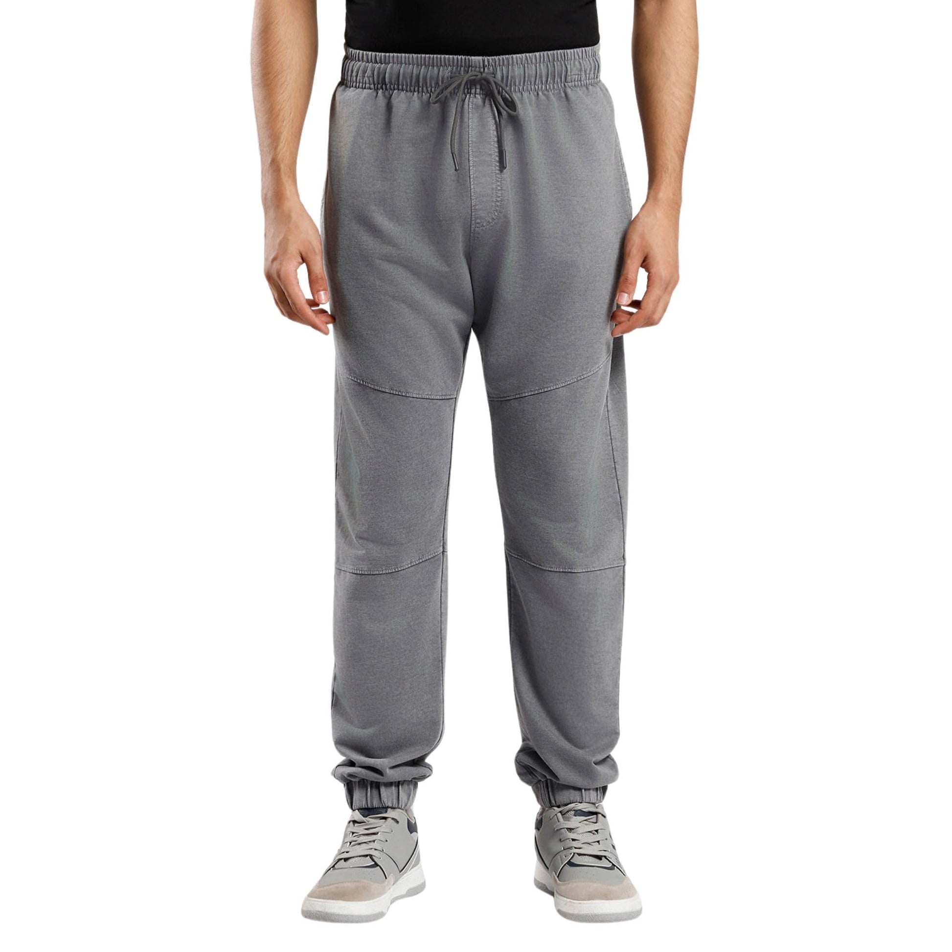 Nobero MenS Loose Sweatpants (1M-Bwjg-R0094_Gravity Grey