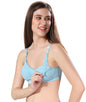 Fabme WomenS Nylon Non Padded Wire Free Maternity Bra Sea Green