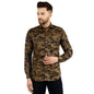 Besix Men Regular Fit Camouflage Shirt, Pure Cotton Spread Collar Casual Shirt, Comfortable & Stylish Outdoor Summer Shirt For M