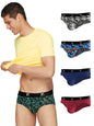 XYXX Mens Micro Modal Briefs - Ace & Shuffle Underwear for Men with No-Marks Waistband - Ultra-Light, Antimicrobial, Moisture A
