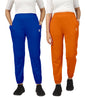Kyda Kids Cotton Regular Fit Track Pants For Girls (Pack Of 2)