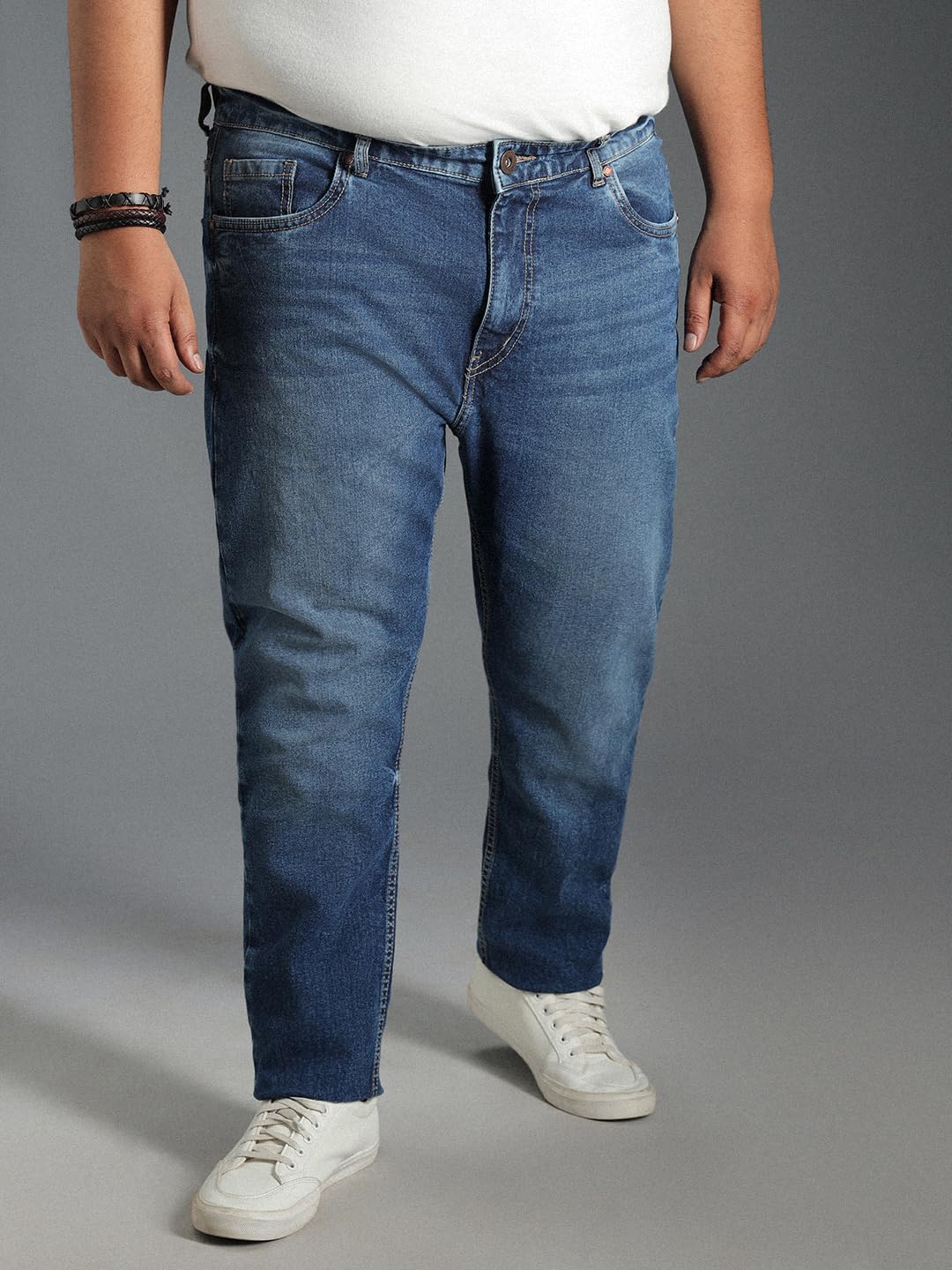 High Star MenS Regular Jeans (Hsmjns24F4_Bluee