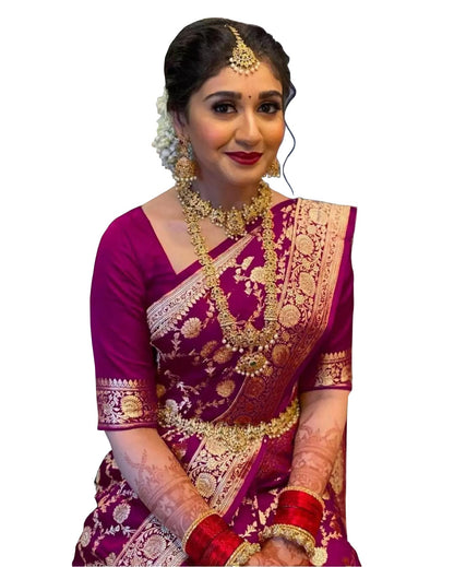 Sugathari Womens Banarasi Saree Pure Kanjivaram Silk Saree Soft new ladies 2023 Design Wear Pattu Sarees Latest Cotton Party Sa