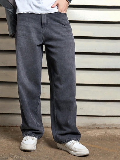 High Star MenS Relaxed Jeans (Hsmjns2412_Black_2