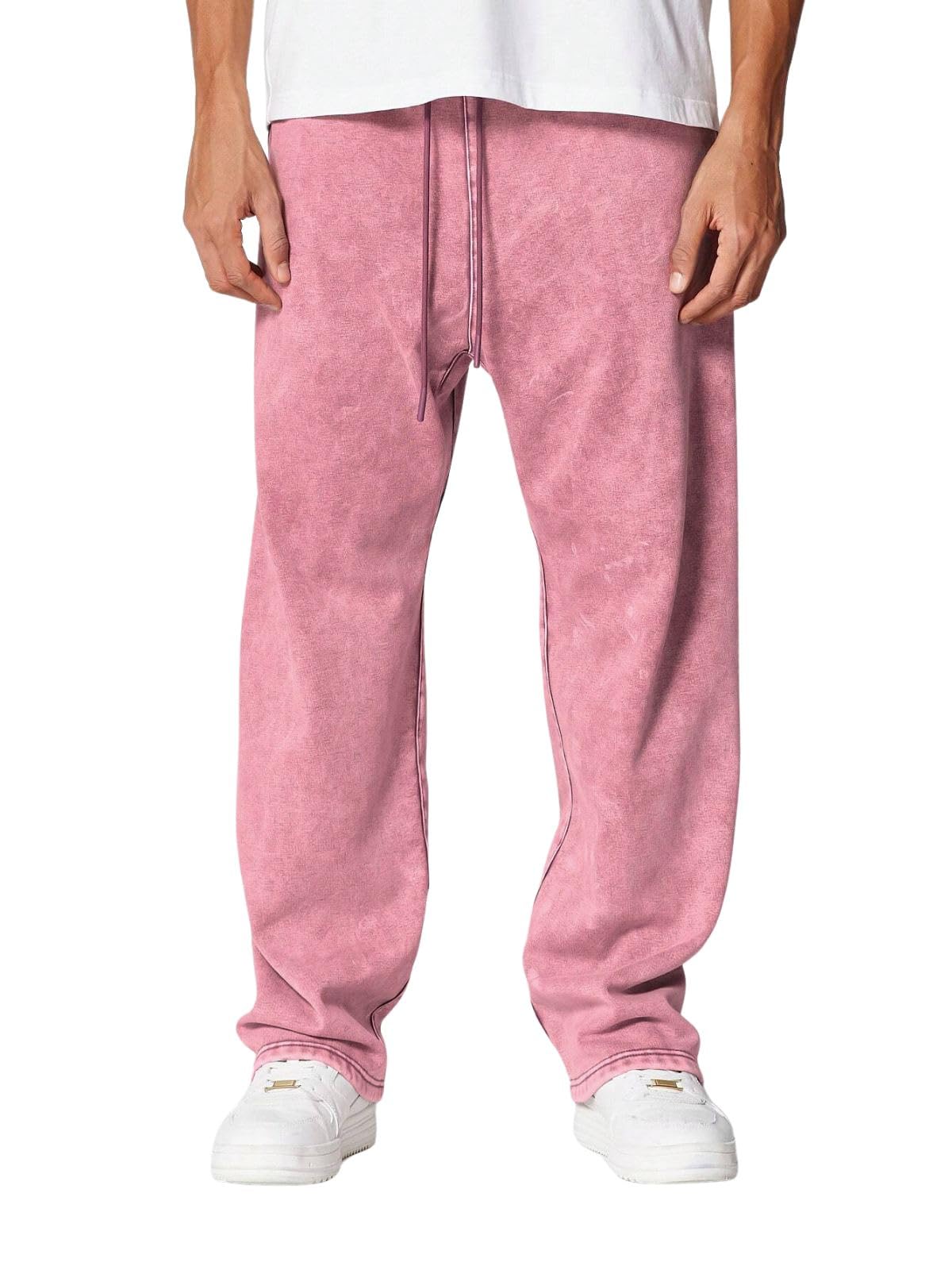 Greciilooks Regular Men Trouser (Gl-Tp-1105_Pink