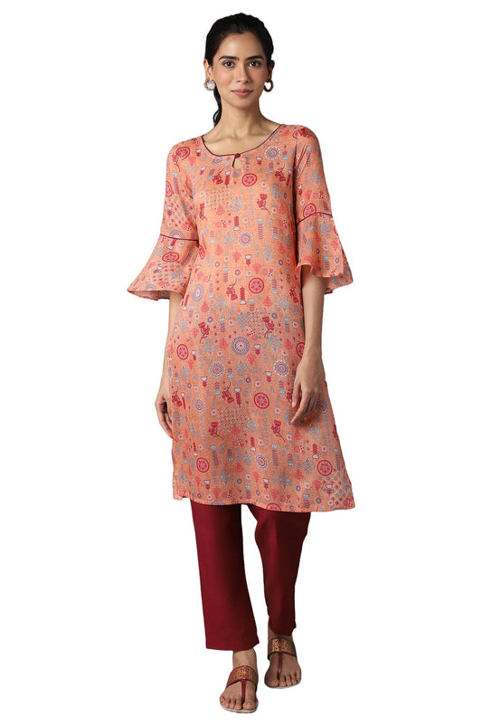 Aurelia Polyester Womens Kurta With Trouser Set