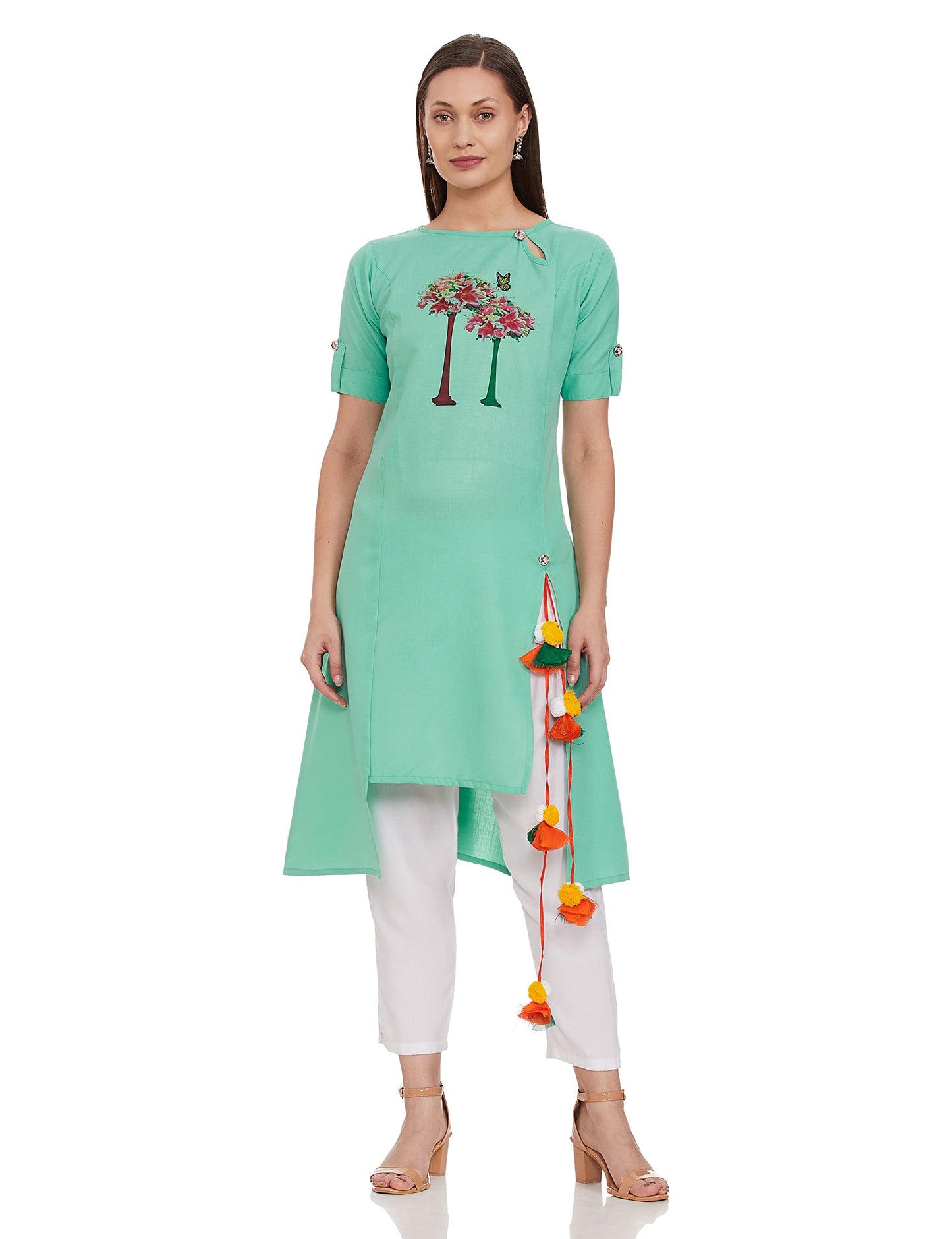 Greciilooks Rayon Kurta Set for Women | Kurta Sets | Kurti Set for Women | Festive Kurta Set for Women