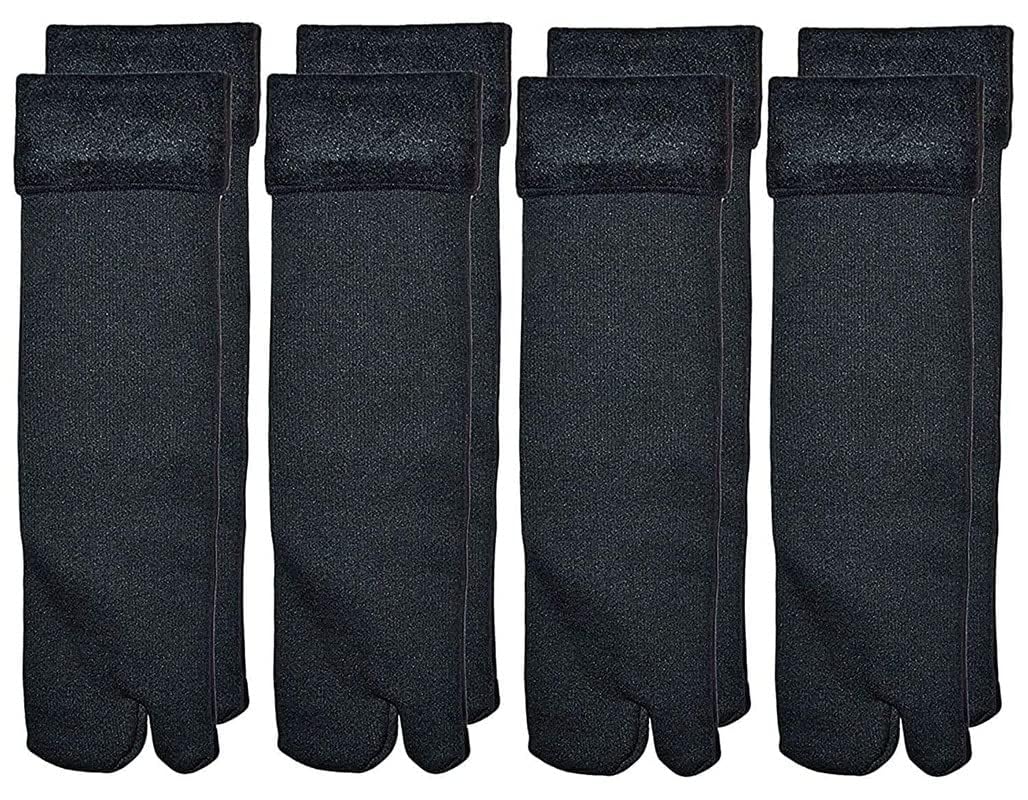 Digital Shopee Velvet Ankle Socks For Women With Thumb, Winter/Snow Fleece Soft Fur Velvet Snow Thermal Socks For Men & Women Pa
