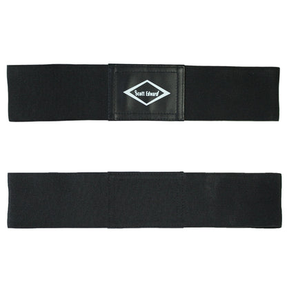 Scott Edward Pro Golf Swing Training Aid - Black Nylon Arm Band for Gesture Alignment Practice, Perfect for Beginners and Men