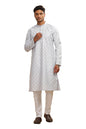 Be Active MenS Cotton Regular Kurta (C-599-1_White