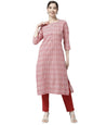 Aarika Womens Red Color Printed Kurti (KURTI-W-NM-D-122-GAJRI-M)