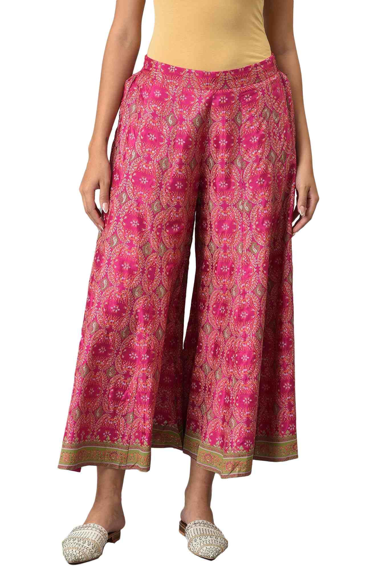 W Strechable Divided Skirts for Women | Culottes for Women | W for Woman