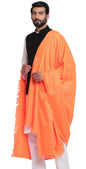 Weavers Villa Mens Plain Woollen Dhariwal Lohi/Shawl, 125cm x 250cm
