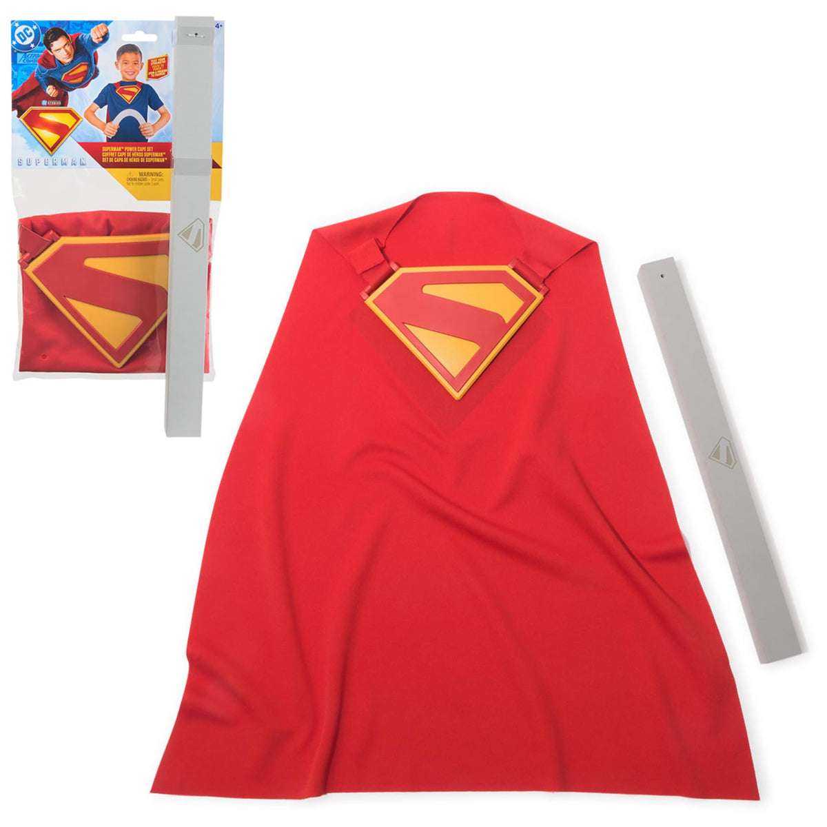 DC Comics Superman Power Cape Set, Dress-Up Costume