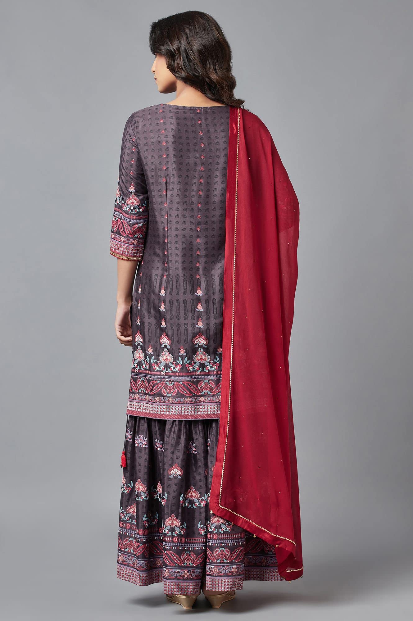 W for Woman womens Kurta, Sharara & Dupatta