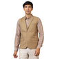 Wintage Men'S: Tweed Wool Beige Modi Nehru Jacket : 46/2Xl