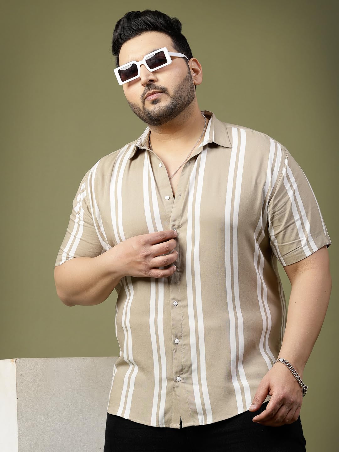 RIGO Rayon Printed Shirts for Men | Hawaiian Shirts for Men | Summer Shirts Shirt for Men | Regular Fit, Plus Size Casual Shirt