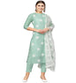 ANNI DESIGNER Crepe Women Kurti With Pant And Dupatta
