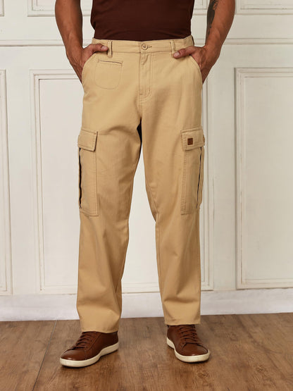 Thomas Scott Mens | Solid | Light Weight | Breathable Fabric | 6 Pocket | Mid Rise | Regular Fit | 100% Cotton | Button Waist |