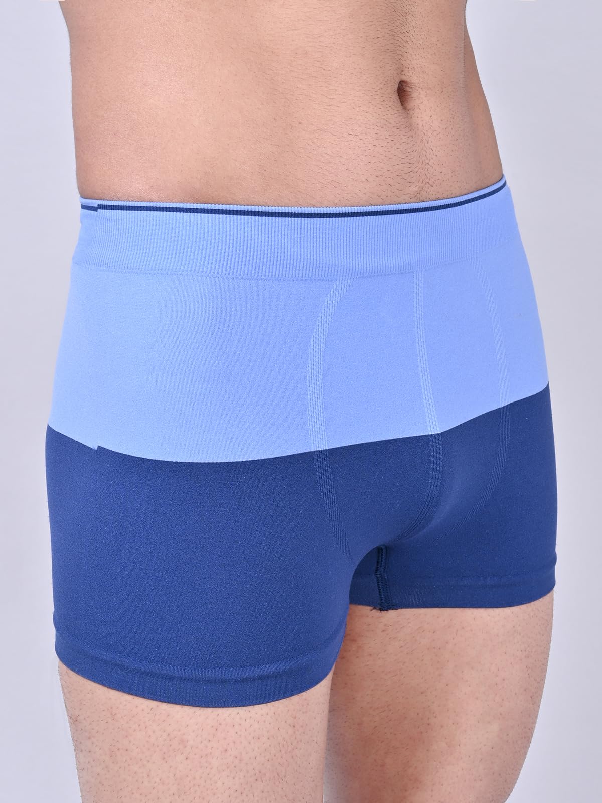 Rupa Colors Seamless Trunks for Men with 4 Way Stretchable Fabric, Snug Fit, and No Marks Waistband, Pack of 1