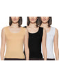 Rupa Softline Regular Fit Women Super Combed Cotton Tank top, Stretchable Body-Hugging,for Yoga,Gym wear and Sports Activities,
