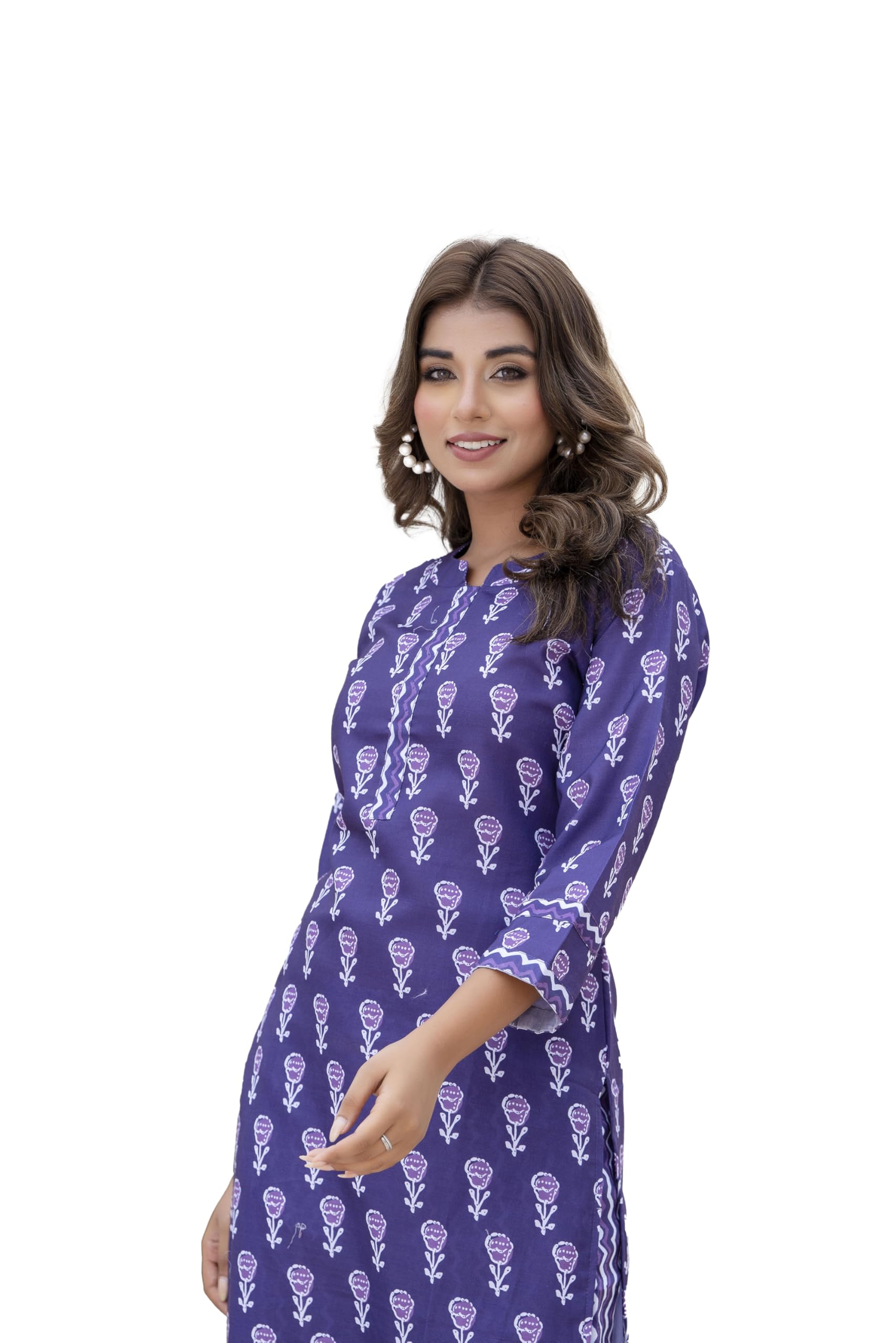 Yashika Regular Printed Cotton Blend Straight Kurta Pant Set-Elegant Ethnic Wear Ensemble Modern Women, Perfect for Any Occasion