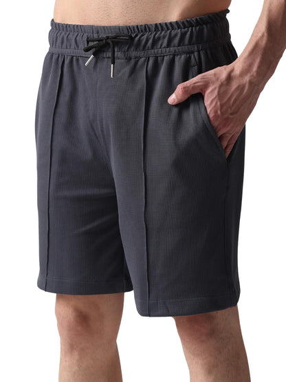 Greciilooks MenS Casual Shorts (Gl-M.Short-Sh280_Grey