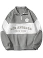 Noble Monk MenS Baggy Fit Sweatshirt | Drop Shoulder Oversized Sweatshirt | Long Sleeve Zip With Collared Sweatshirts For MenS