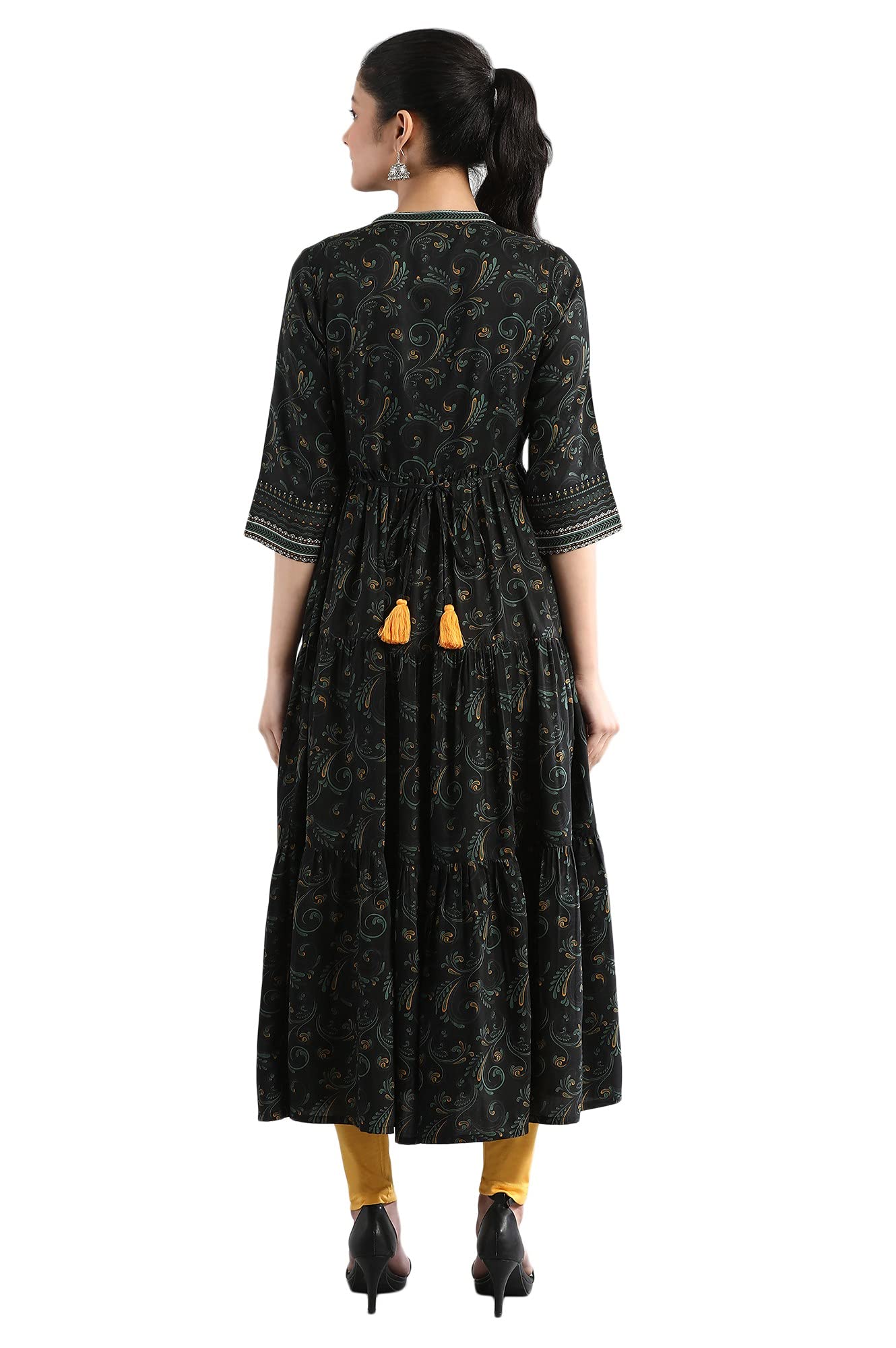 Aurelia Women's Polyester Loose Kurta