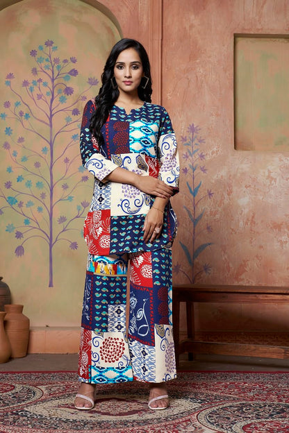 Leriya Fashion Kurta Set For Women || Ethnic Co Ord Set || Casual Kurta Set For Women || Fancy Kurta Set || Kurti Set For Women