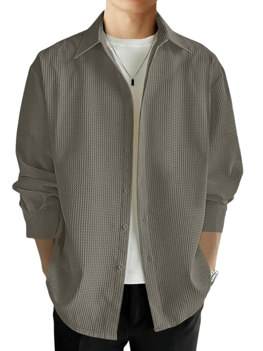 Leriya Fashion MenS Regular Fit Shirt (Lf-Ms-6271_Olive