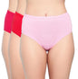 Shasmi Womens Super Combed Cotton Mid Low High Rise Coverage Hipster Full Briefs Breathable with Concealed Waistband Ladies Und