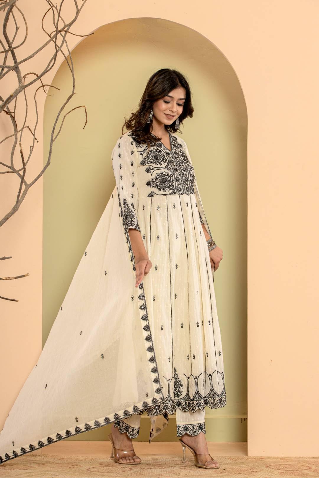 Varanga WomenS Cotton Straight Salwar Suit Set  Comfortable, Elegant, And Stylish Traditional Wear For Every Occasion