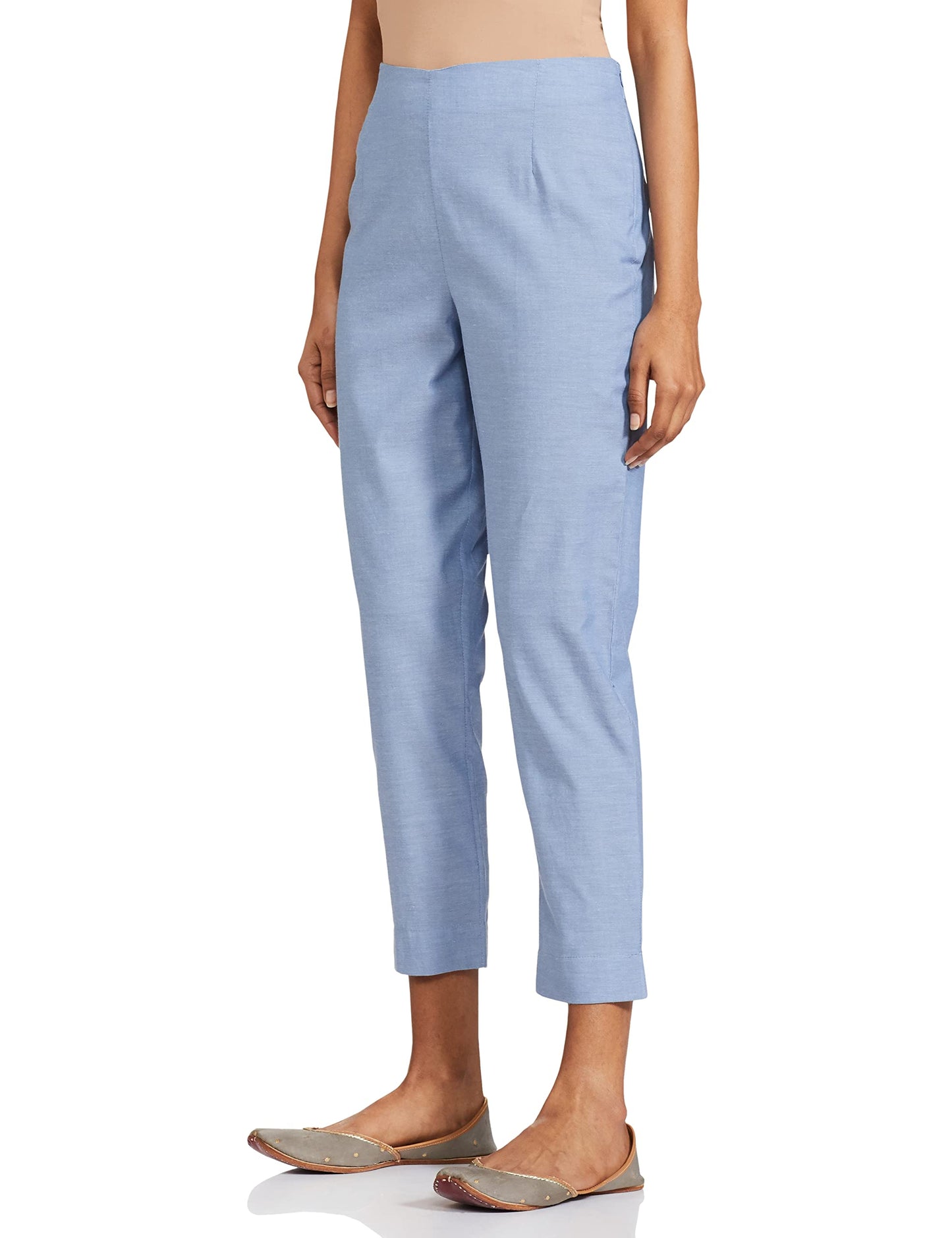 W Pure Cotton Strechable Slim Pants for Women | Pure Cotton Slim Pants for Women | Trousers for Women | W for Woman