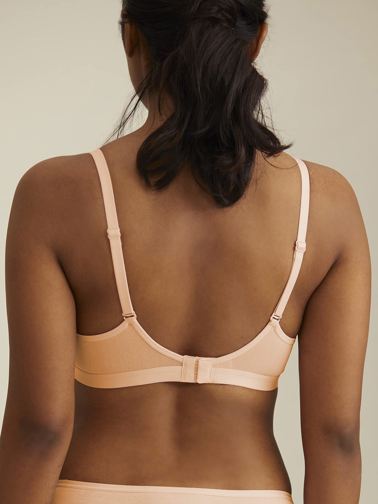 Nykd WomenS Cotton Lightly Padded Seamless Wire Free Everyday T-Shirt Bra For Women Daily Use Wireless, 3/4Th Coverage Bra, Nyb