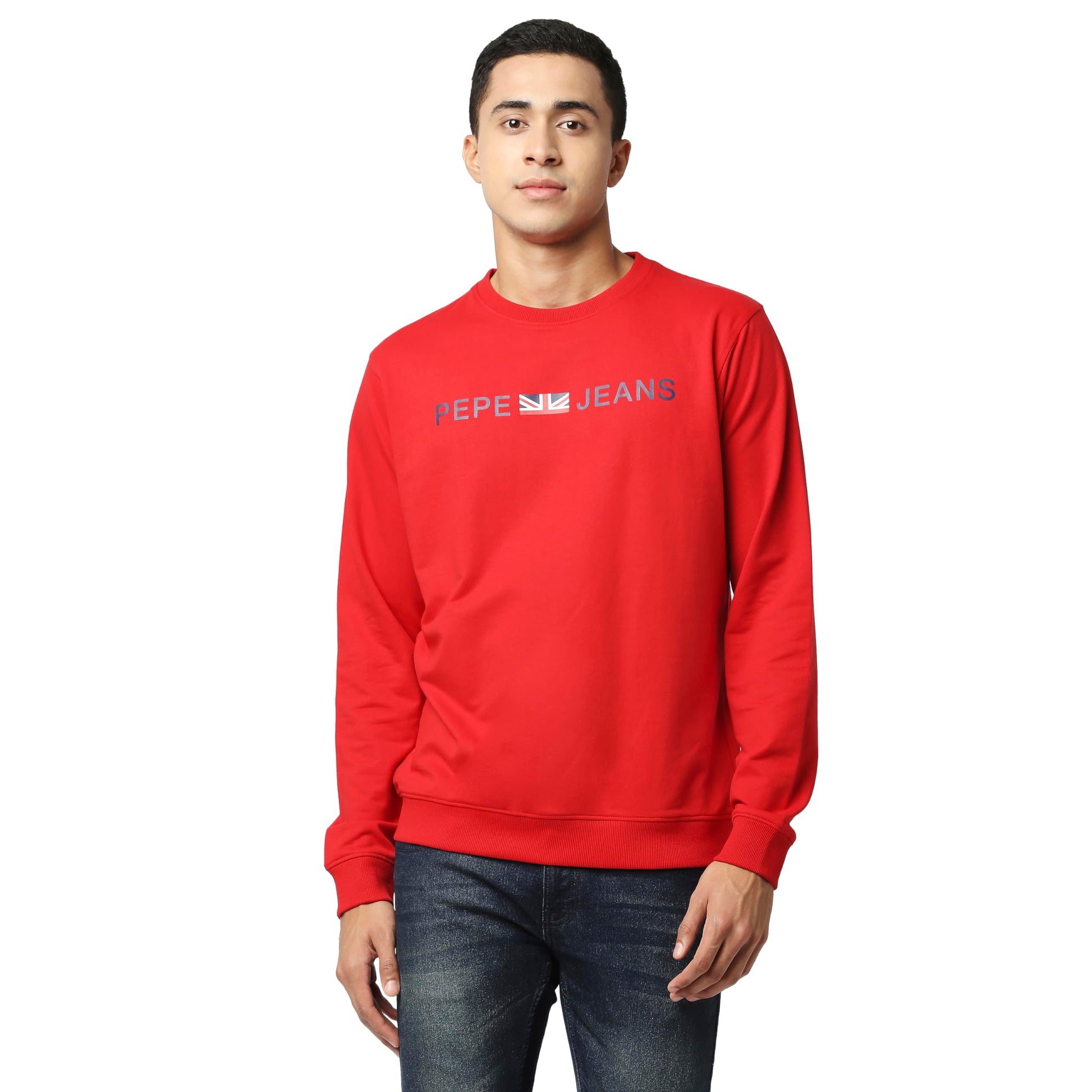Pepe Jeans Mens Sweatshirt,Classic Red,3Xl
