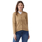 Pivl Womens Blended V-Neck Cardigan Sweater (PV501_Camel