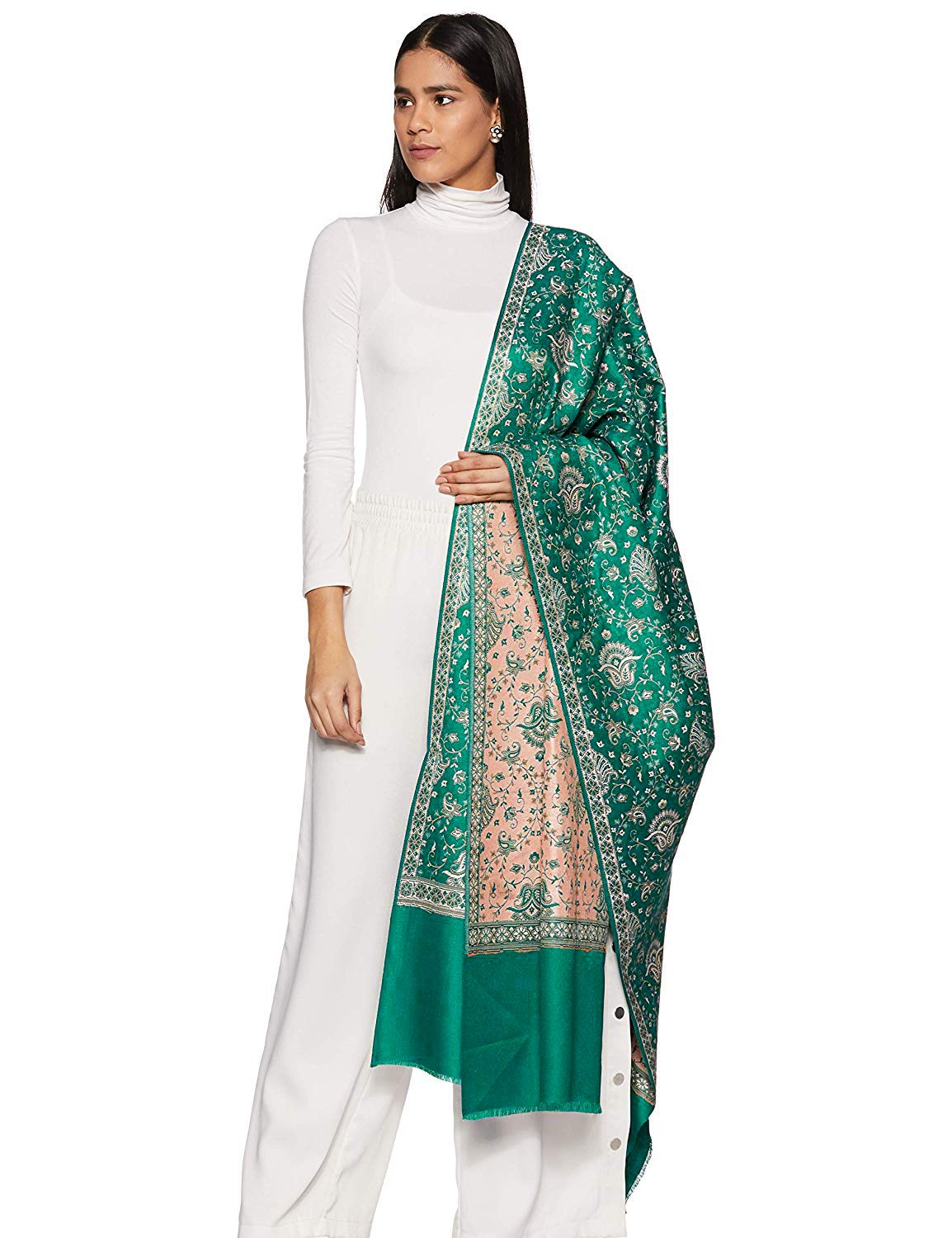 Weavers Villa Womens Shawl, 100cm X 200cm