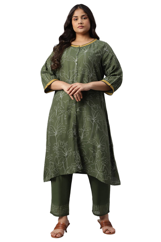 W for Woman Womens Kurta and Trouser Set