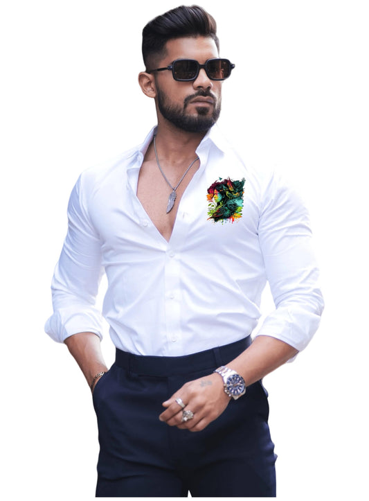 Indoprimo Shirt For Men || Casual Shirt For Men || Shirt For Men || Men Stylish Shirt || Men Full Sleeve Shirt || Plain Shirts F