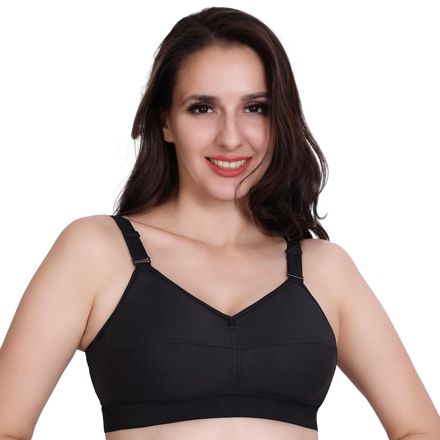 Trylo Cottonfit-Black-44-G-Cup