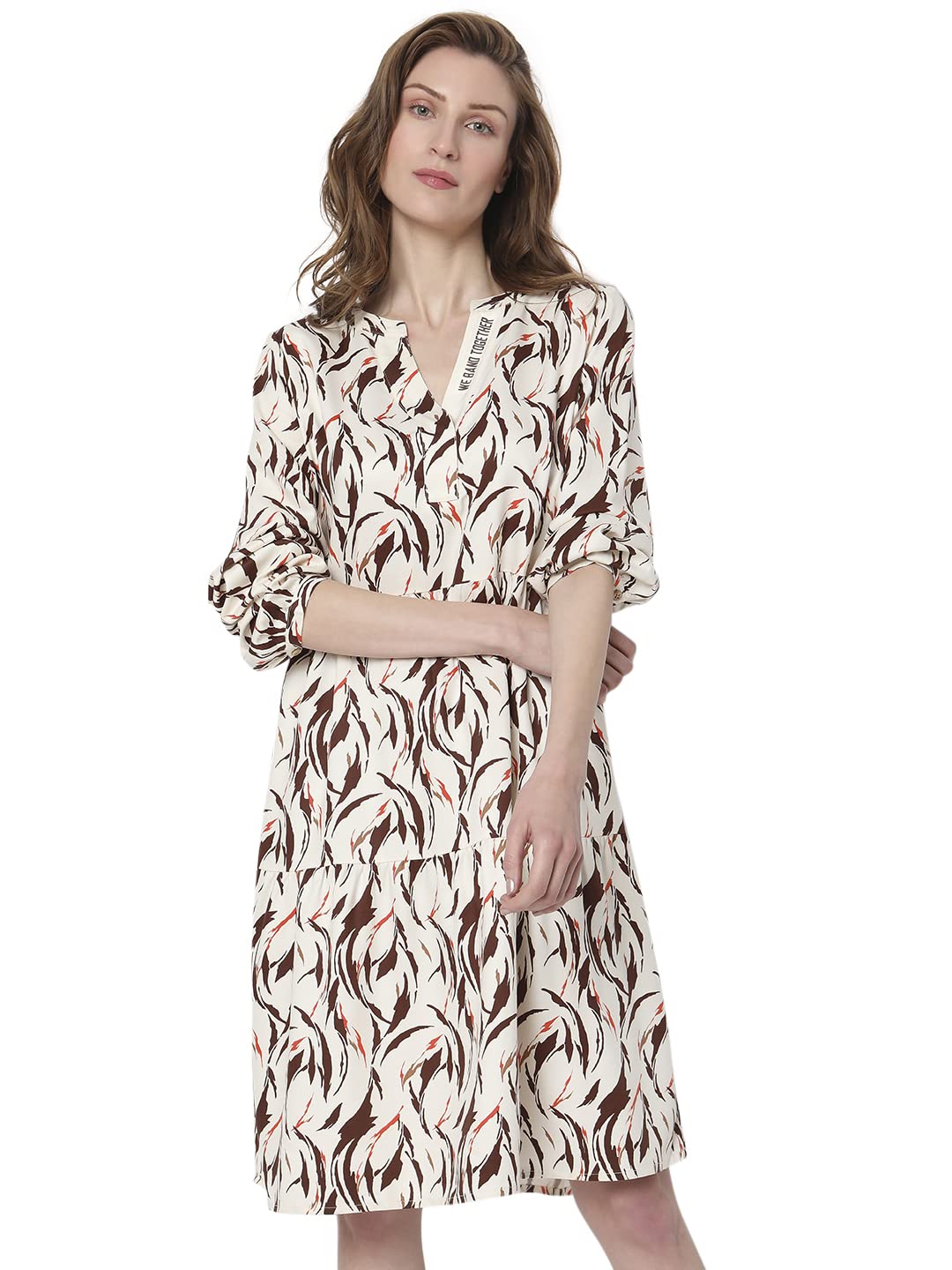 Vero Moda Regular Dress (10298175_Eggnog_Xs)