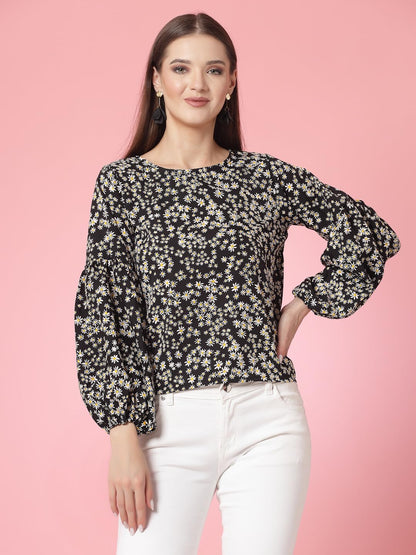 OOMPH! Tops for Women, Black - mt748