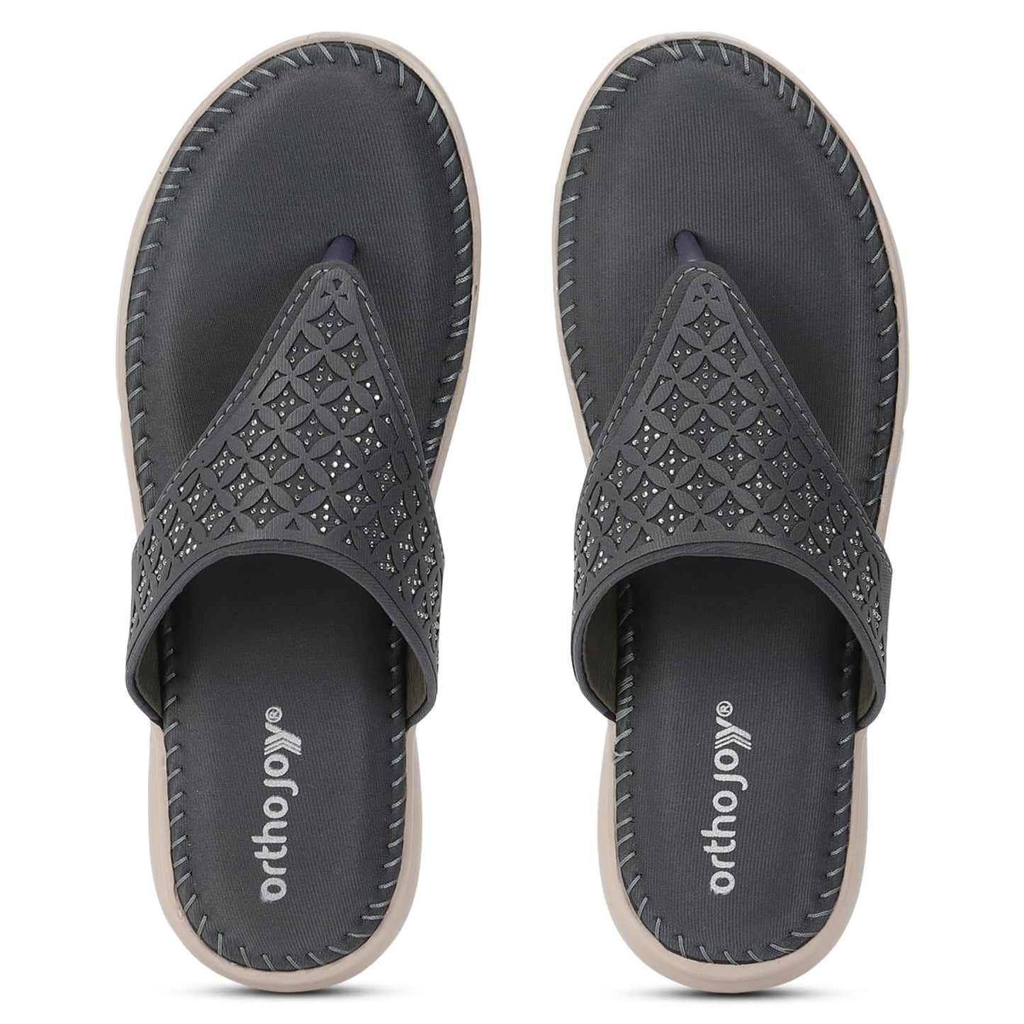 Ortho Joy Doctor Fancy Slipper For Women || Orthopedic WomenS Fancy Sandal For Women