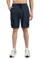 Peppyzone Mens Trendy Cargo Shorts with Pockets | Stretchable Athletic Sports Casual Gym & Beach Short for Man with Elastic Wais