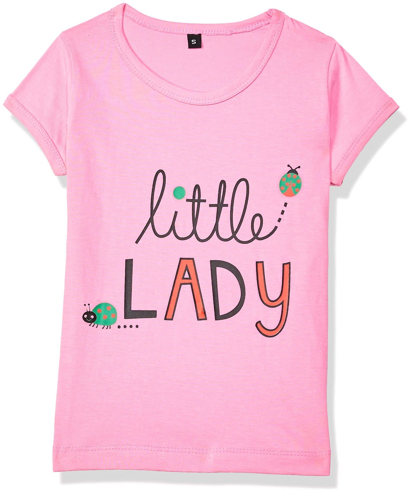T2F Girls Cotton Regular Fit T-Shirt(Pack of 3)