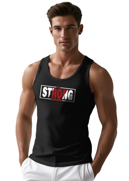 Peppyzone Mens Printed Regular Fit Vest (TT-Trendy-199_Black3