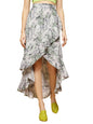 OOMPH! Long Skirts for Women Green - msk080