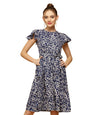 Oomph! WomenS Western & Fusion Wear Western Dresses For Women Blue - Md803