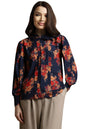 Allen Solly Women Regular Fit Printed Casual Polyester Full Sleeve Shirt
